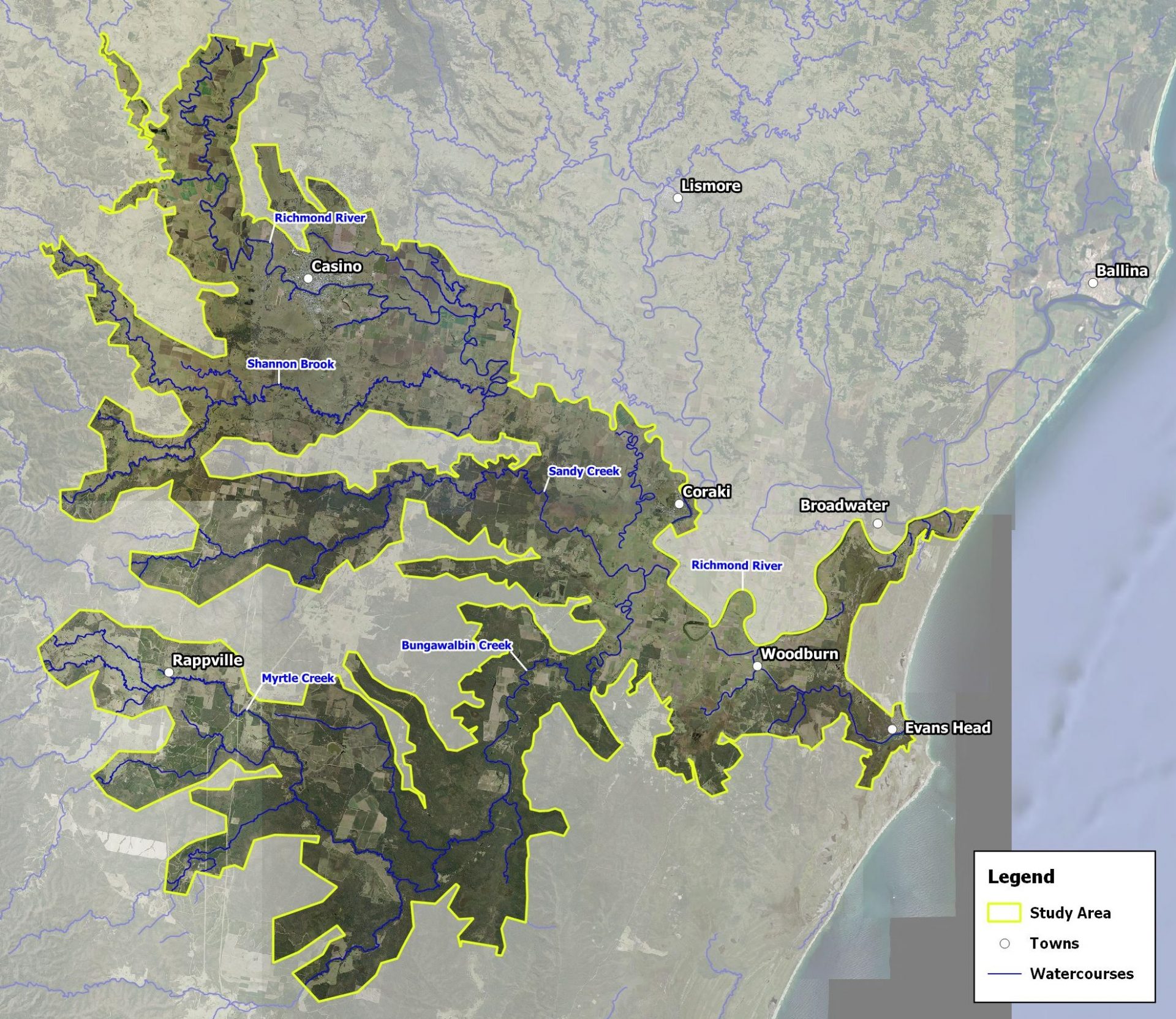 Flood Zone For Planning Flood - Richmond Valley Council