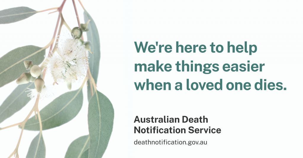 Australian Death Notification Service - Richmond Valley Council